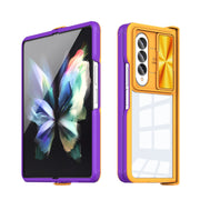 Anti-Drop Clear Case Slide Camera Protection for Samsung Galaxy Z Fold 4 - casetiphone