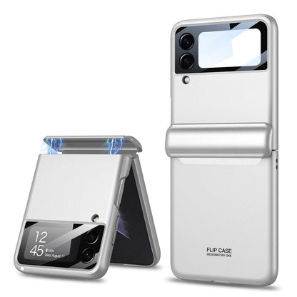 Magnetic Folding All-Inclusive Shell Case For Galaxy Z Flip 4 - casetiphone