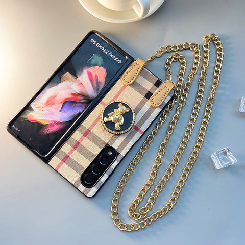 Fashion Bracelet Chain Holder Case - Galaxy Z Fold Series