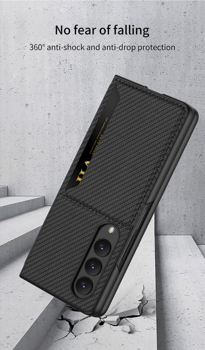 Samsung Z Fold4 5G Leather Cardholder Case - casetiphone