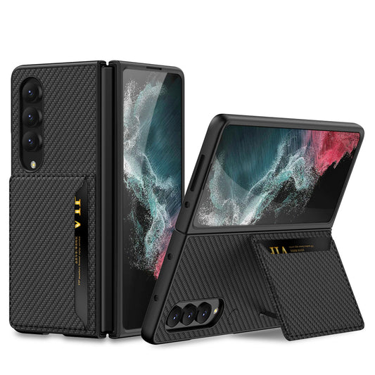 Samsung Z Fold4 5G Leather Cardholder Case - casetiphone