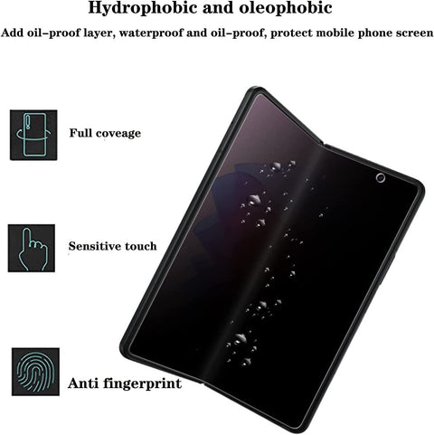 Anti-Peeping Front & Back Screen Privacy Protector For Galaxy Z Fold 3 & Z Fold 4 - casetiphone