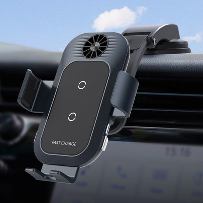 Dual Coil Car Wireless Charger For Galaxy S23 Series - casetiphone