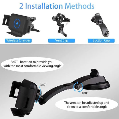 Folding -Car Wireless Chargers - casetiphone