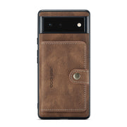 Leather Wallet Magnetic Case For Google Pixel 6 - casetiphone