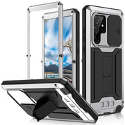 Metal Anti-fall With Stand Cover For Samsung Galaxy S22 Series - casetiphone