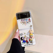 Cute Cartoon Doll Phone Case for Samsung Galaxy Z Flip 3 - casetiphone