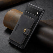 Leather Wallet Magnetic Case For Google Pixel 6 - casetiphone