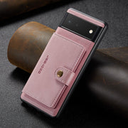 Leather Wallet Magnetic Case For Google Pixel 6 - casetiphone